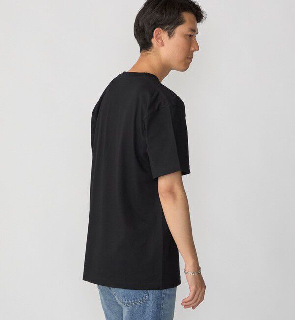 SHIPS「【WEB限定】SHIPS: マイクロ SHIPSロゴ Tシャツ」|Tシャツ・カットソー|