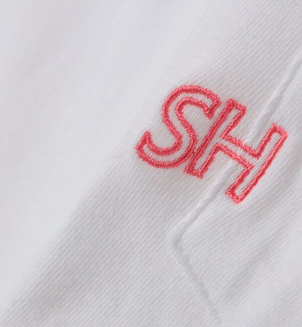 SHIPS「【WEB限定】SHIPS: エンブロイダリー SHロゴ ポケット Tシャツ」|Tシャツ・カットソー|