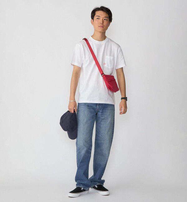 SHIPS「【WEB限定】SHIPS: エンブロイダリー SHロゴ ポケット Tシャツ」|Tシャツ・カットソー|