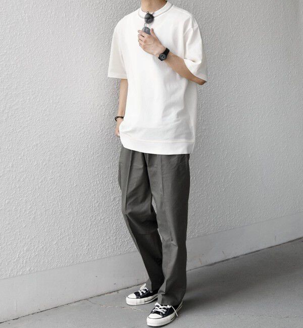SHIPS any「SHIPS any:〈洗濯機可能〉エアロ スケープ メッシュ 鹿の子 リブ Tシャツ◇」|Tシャツ・カットソー|