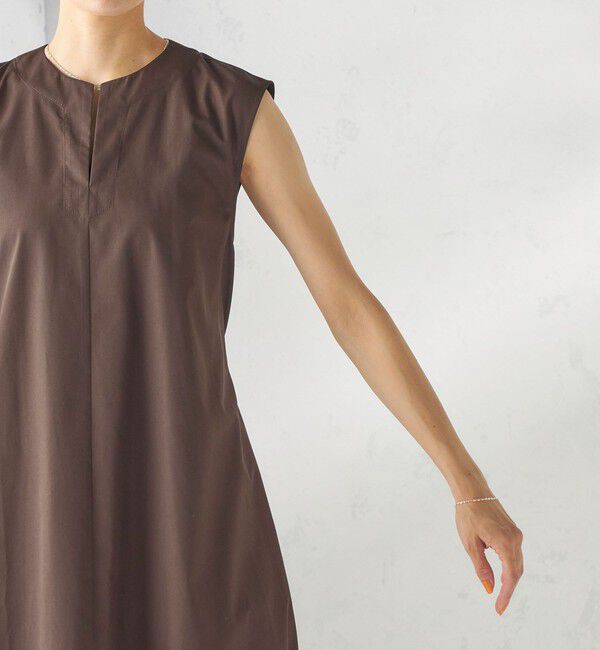 SHIPS for women「〈洗濯機可能〉綿ポリ スキッパー フレア ワンピース」|ワンピース|
