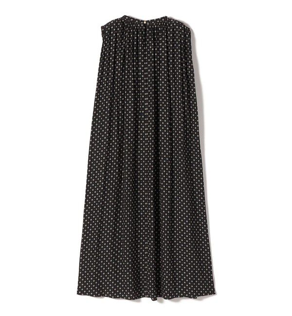 SHIPS for women「〈手洗い可能〉プリント カッセン ノースリーブ ワンピース」|ワンピース|