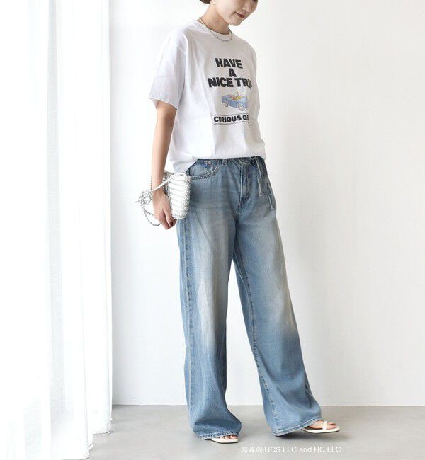 SHIPS for women「《追加予約》【SHIPS別注】GOOD ROCK SPEED/Curious George/TEE」|Tシャツ・カットソー|