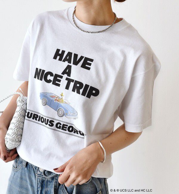 SHIPS for women「《追加予約》【SHIPS別注】GOOD ROCK SPEED/Curious George/TEE」|Tシャツ・カットソー|