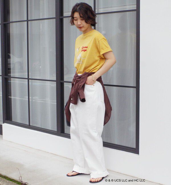 SHIPS for women「《追加予約》【SHIPS別注】GOOD ROCK SPEED/Curious George/TEE」|Tシャツ・カットソー|