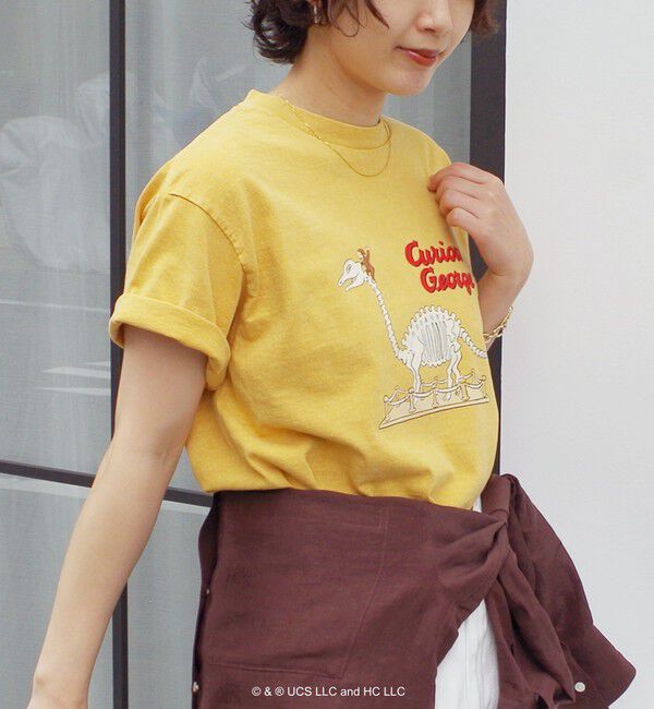 SHIPS for women「《追加予約》【SHIPS別注】GOOD ROCK SPEED/Curious George/TEE」|Tシャツ・カットソー|