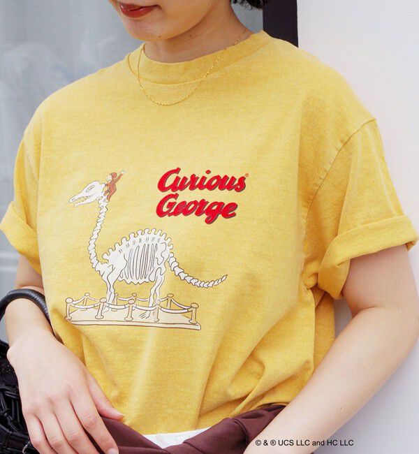 SHIPS for women「《追加予約》【SHIPS別注】GOOD ROCK SPEED/Curious George/TEE」|Tシャツ・カットソー|