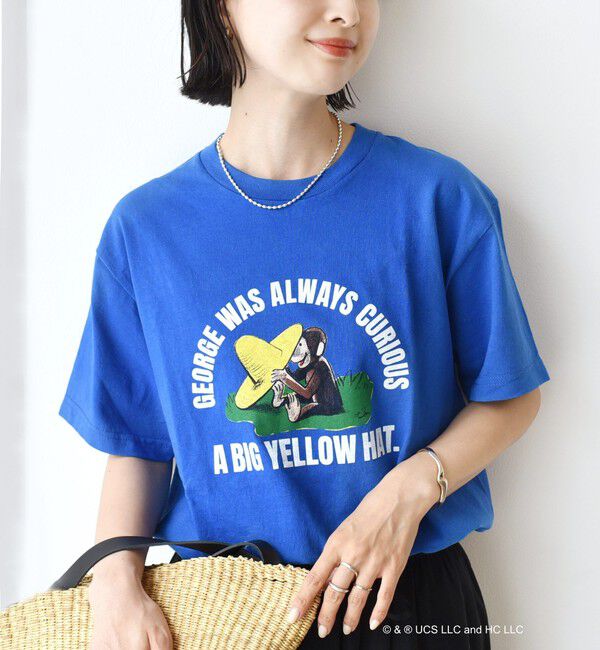 SHIPS for women「《追加予約》【SHIPS別注】GOOD ROCK SPEED/Curious George/TEE」|Tシャツ・カットソー|