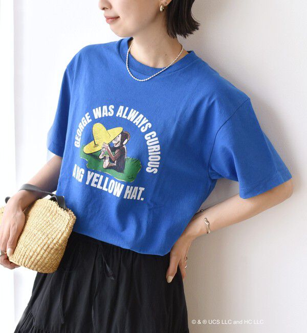 SHIPS for women「《追加予約》【SHIPS別注】GOOD ROCK SPEED/Curious George/TEE」|Tシャツ・カットソー|