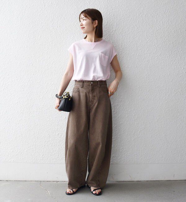 SHIPS any「《予約》SHIPS any:〈洗濯機可能〉バレル デニム パンツ［SHIPS any DENIM］」|デニム|