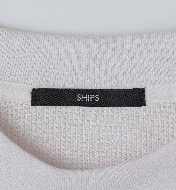 SHIPS「【WEB限定】SHIPS:〈汗染み拡散〉カノコ  ワンポイント Tシャツ」|Tシャツ・カットソー|