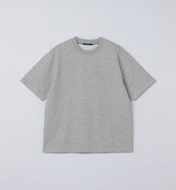 SHIPS「SHIPS: 膨れジャカード ヘリンボーン ショートスリーブ Tシャツ」|Tシャツ・カットソー|