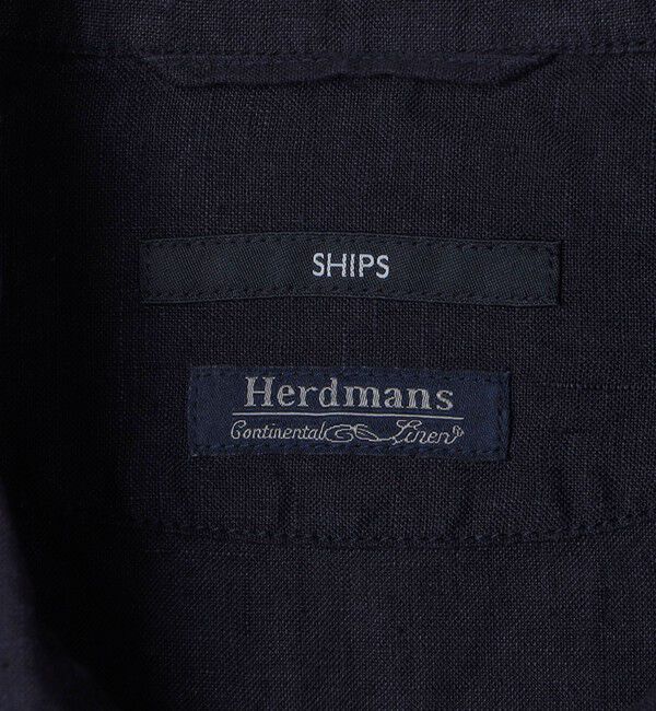SHIPS「SHIPS: HERDMANS リネン 7スリーブ カプリ シャツ」|シャツ・ブラウス|