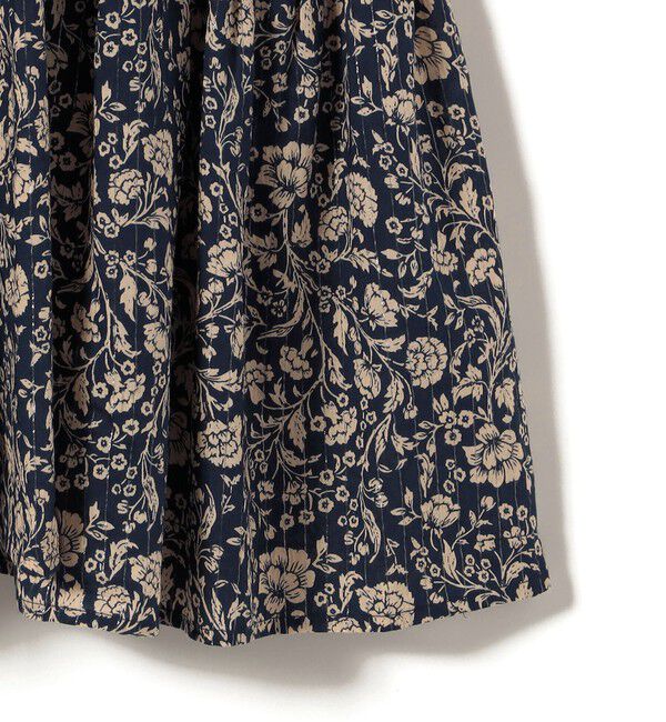 SHIPS for women「Fanaka:〈手洗い可能〉小花 プリント ティアード ワンピース」|ワンピース|