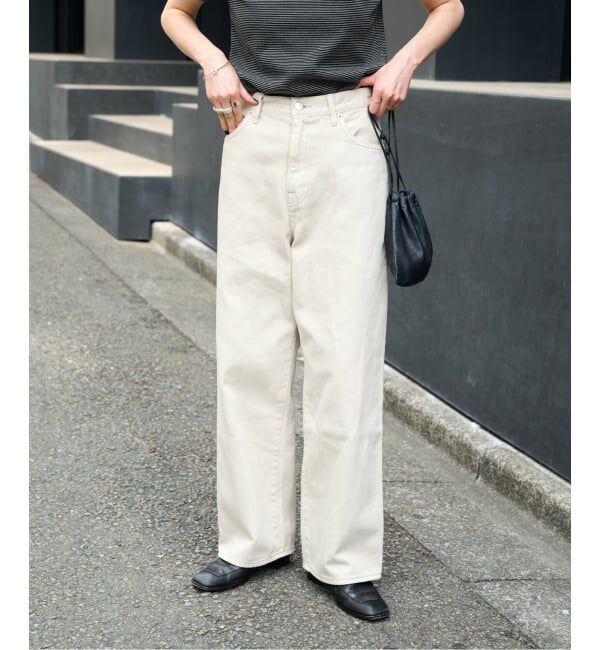 OUTDOOR PRODUCTS Usual Things「≪予約≫追加 ULTフェードデニムハイライズルーズ5PKT」|デニム|