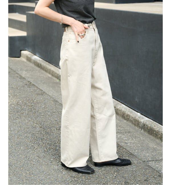 OUTDOOR PRODUCTS Usual Things「≪予約≫追加 ULTフェードデニムハイライズルーズ5PKT」|デニム|