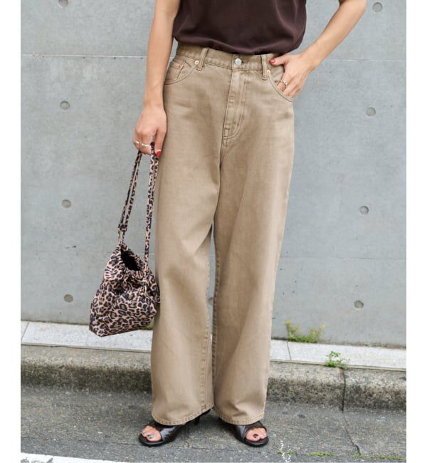 OUTDOOR PRODUCTS Usual Things「≪予約≫追加 ULTフェードデニムハイライズルーズ5PKT」|デニム|