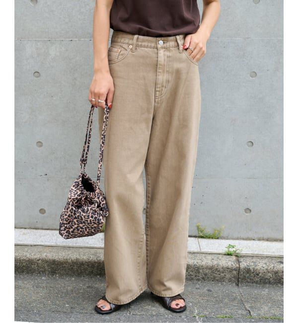 OUTDOOR PRODUCTS Usual Things「≪予約≫追加 ULTフェードデニムハイライズルーズ5PKT」|デニム|