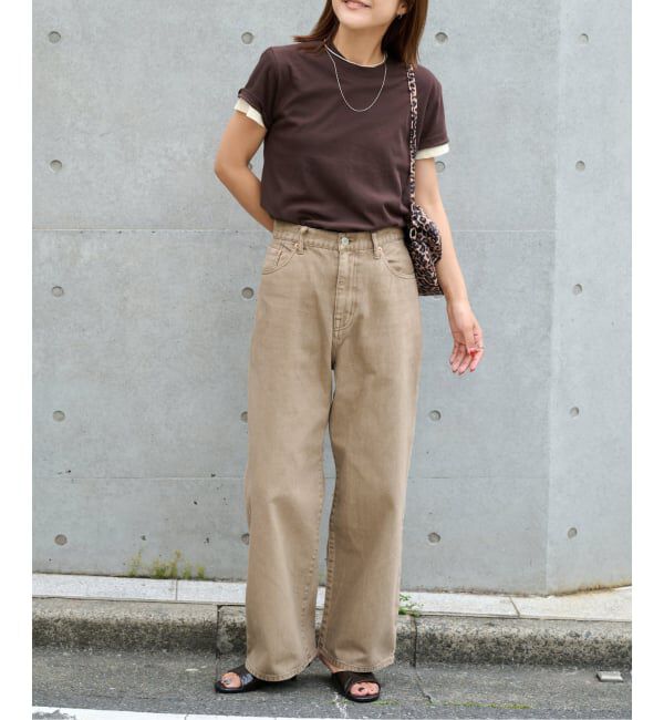 OUTDOOR PRODUCTS Usual Things「≪予約≫追加 ULTフェードデニムハイライズルーズ5PKT」|デニム|