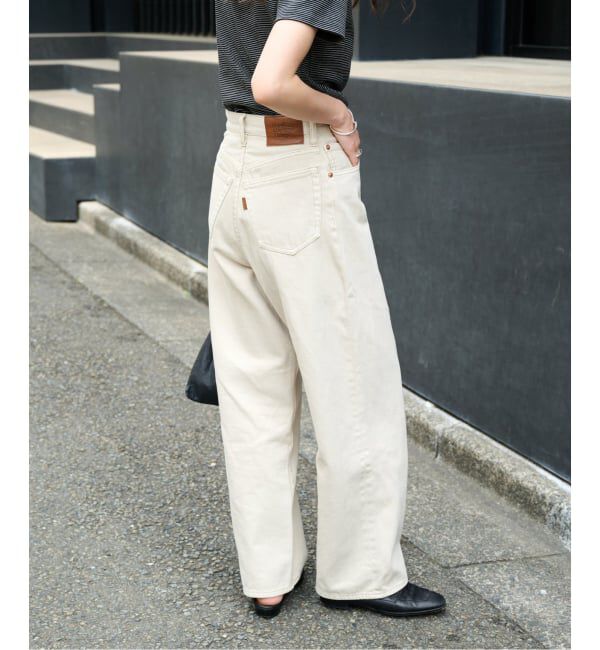 OUTDOOR PRODUCTS Usual Things「≪予約≫追加 ULTフェードデニムハイライズルーズ5PKT」|デニム|