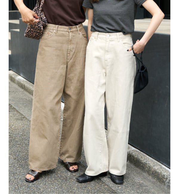 OUTDOOR PRODUCTS Usual Things「≪予約≫追加 ULTフェードデニムハイライズルーズ5PKT」|デニム|