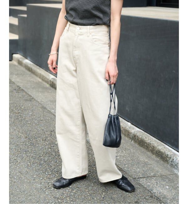 OUTDOOR PRODUCTS Usual Things「≪予約≫追加 ULTフェードデニムハイライズルーズ5PKT」|デニム|