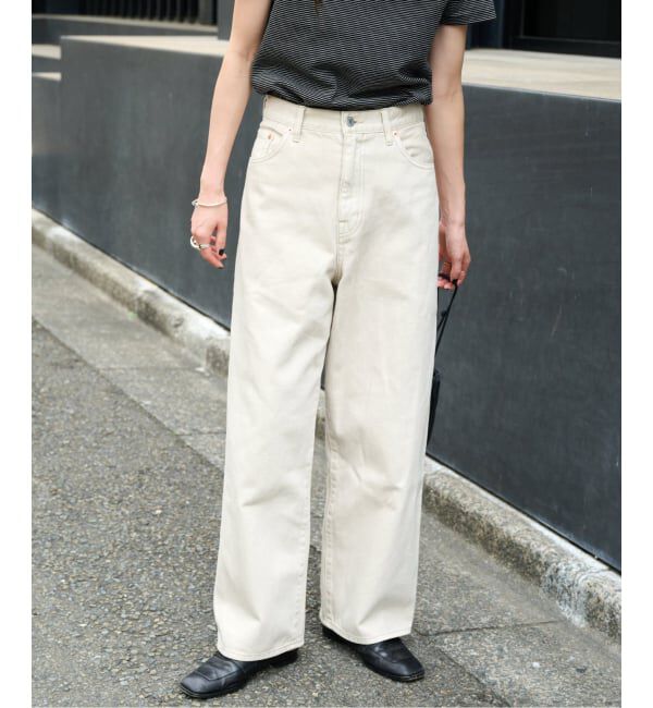 OUTDOOR PRODUCTS Usual Things「≪予約≫追加 ULTフェードデニムハイライズルーズ5PKT」|デニム|