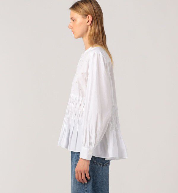 TOMORROWLAND BUYING WEAR「【別注】ne Quittez pas BLACK Tuck ブラウス」|シャツ・ブラウス|