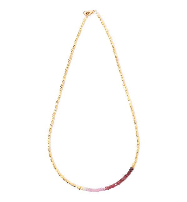 TOMORROWLAND GOODS「CATHERINE WEITZMAN Gemstone Fade ネックレス」|ネックレス|92 ゴールド系