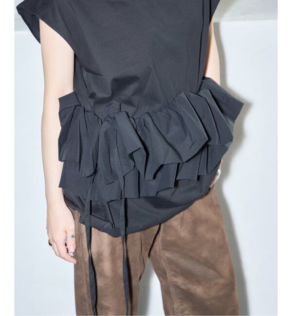  「RUFFLE Tシャツ」|Tシャツ・カットソー|