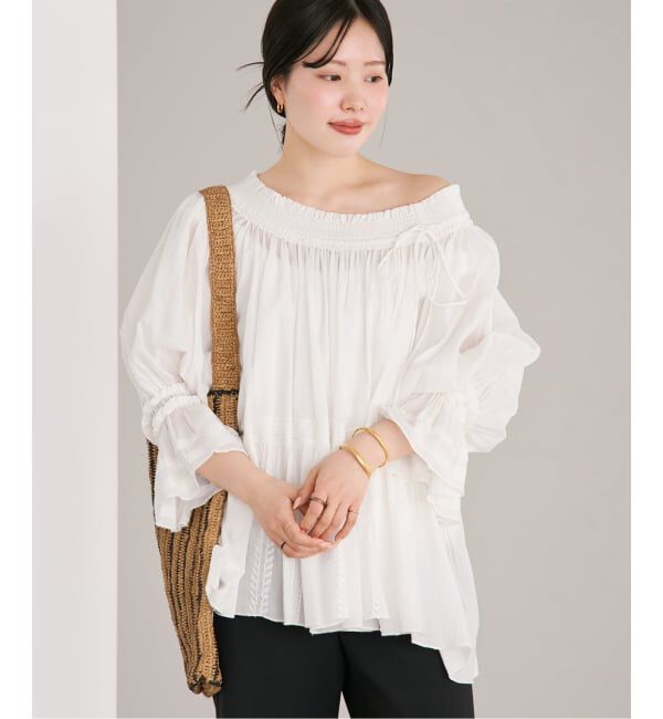 Plage「IND VOIL EMB ブラウス」|シャツ・ブラウス|