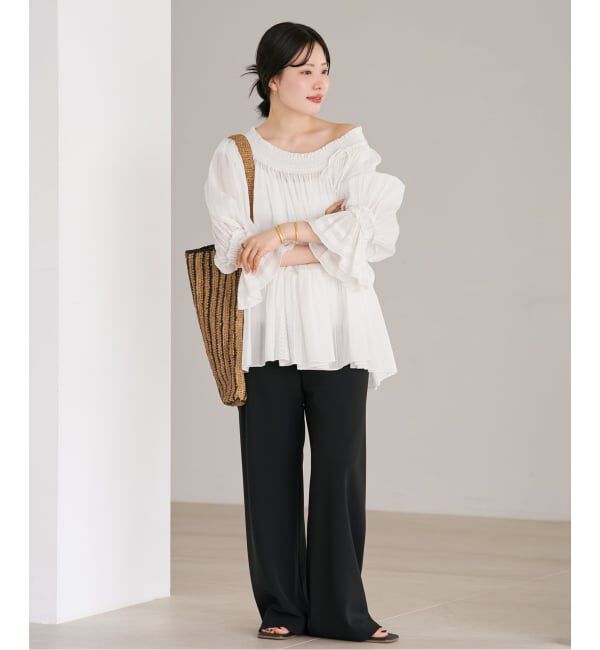 Plage「IND VOIL EMB ブラウス」|シャツ・ブラウス|