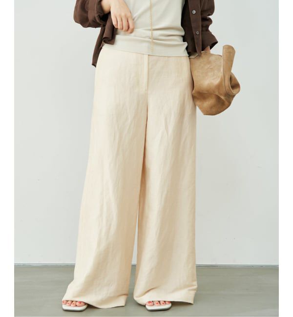 Plage「Linen Mix Wide パンツ」|その他|