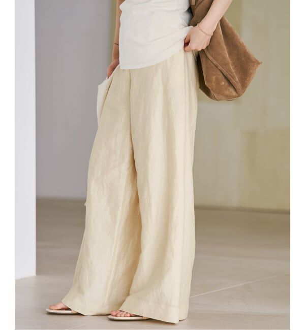 Plage「Linen Mix Wide パンツ」|その他|