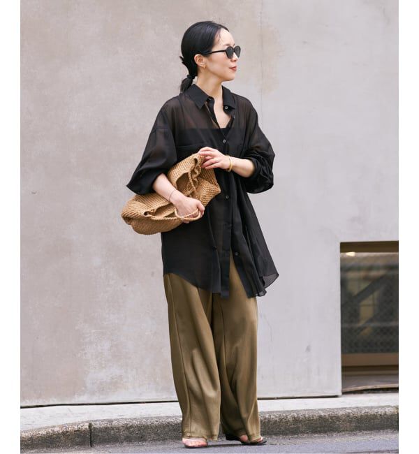 Plage「Cutoff satin パンツ」|その他|