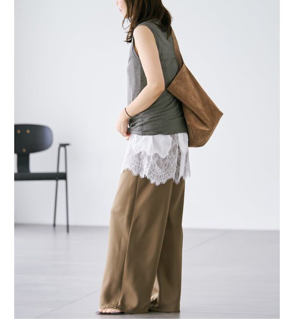 Plage「Cutoff satin パンツ」|その他|