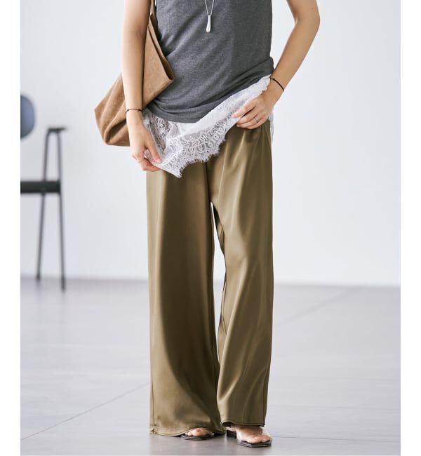 Plage「Cutoff satin パンツ」|その他|