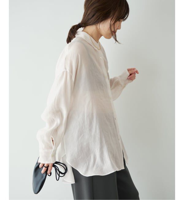 Plage「《追加》RAMIE LYOCELL VOLUME シャツ 2」|シャツ・ブラウス|