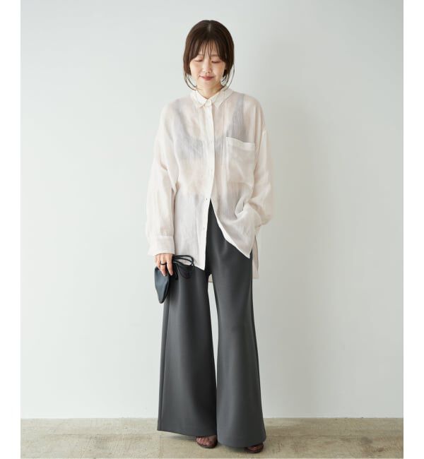Plage「《追加》RAMIE LYOCELL VOLUME シャツ 2」|シャツ・ブラウス|