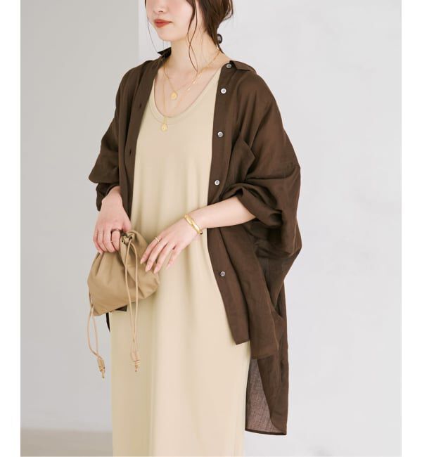 Plage「《追加》RAMIE LYOCELL VOLUME シャツ 2」|シャツ・ブラウス|