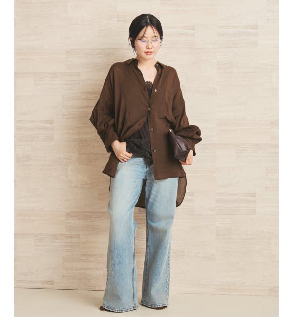 Plage「《追加》RAMIE LYOCELL VOLUME シャツ 2」|シャツ・ブラウス|