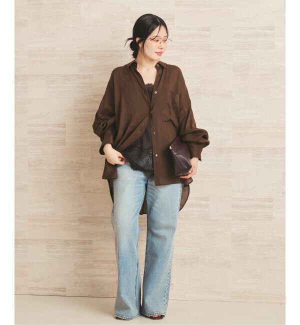 Plage「《追加》RAMIE LYOCELL VOLUME シャツ 2」|シャツ・ブラウス|
