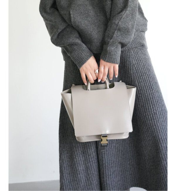 SLOBE IENA「【PIENI/ピエニ】 METROハンドバッグ」|ハンドバッグ|グレーA