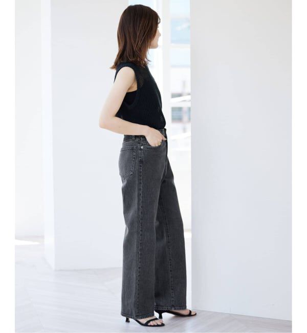 SLOBE IENA「《4サイズ展開/追加7》LE DENIM ストレートデニムパンツ」|デニム|