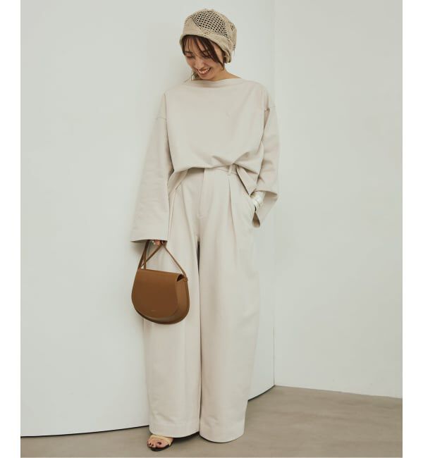 VERMEIL par iena「Minimal Volume トップス」|スウェット・ジャージ|