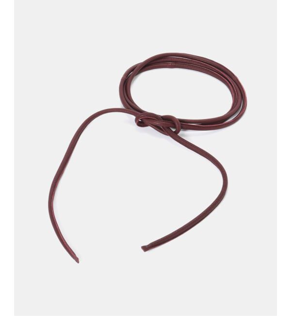 VERMEIL par iena「GIANI BELTS ジャンニ ベルト LambSkin Belts CINTURA FILO」|ベルト|