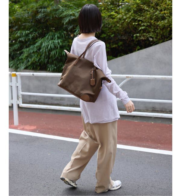 SLOBE IENA「《WEB限定/追加2》SLOBE キャリーオントートバッグ」|トートバッグ|