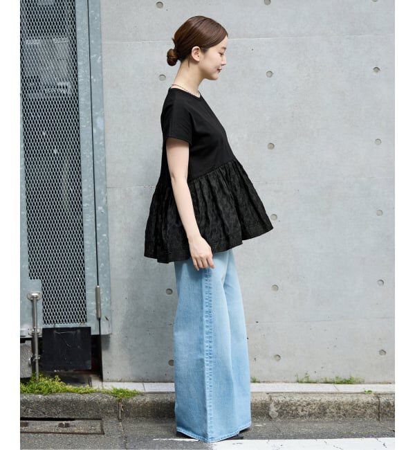 IENA「TORRAZZO DONNA/トラッゾドンナ ドットTシャツ」|Tシャツ・カットソー|