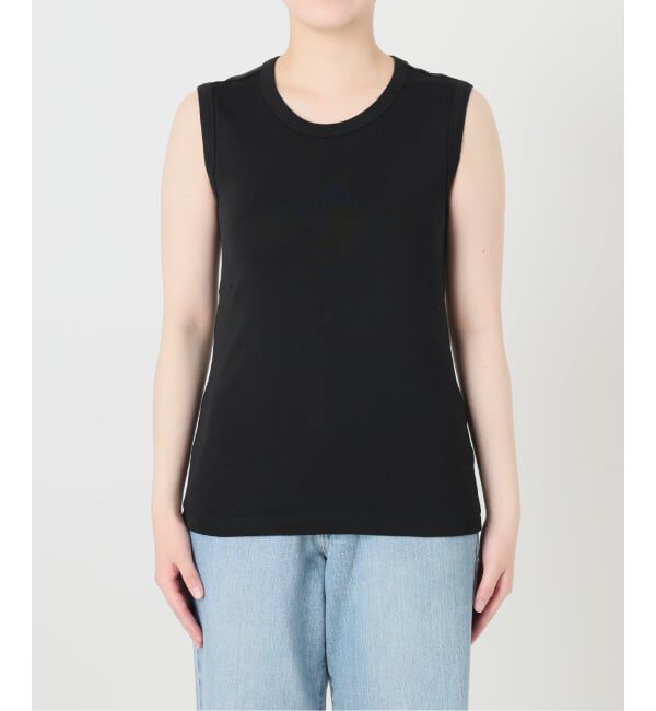 IENA「オーガニックフライスノースリーブ」|タンクトップ|