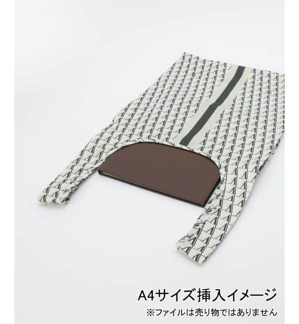 VERMEIL par iena「《追加8予約》VERMEIL モノグラムエコバッグMedium」|その他|